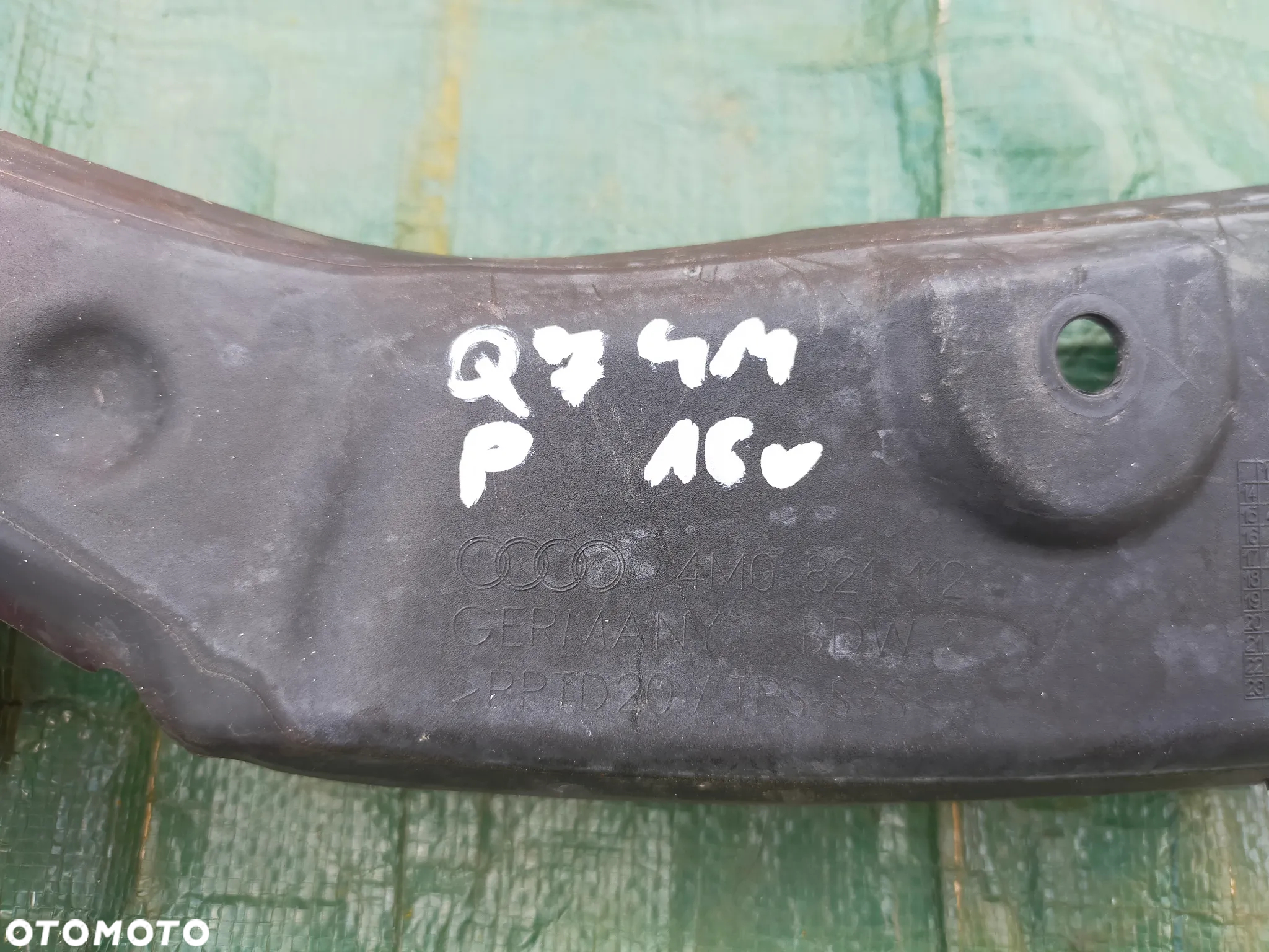 Audi Q7 4M Listwa Osłona Błotnik Przód Prawa Lewa 4M0821111 4M0821112 - 9