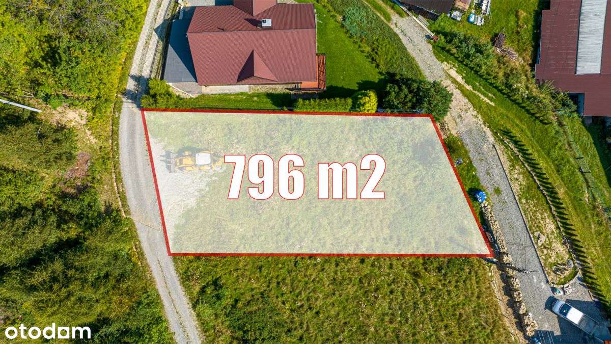 Uzbrojona działka z pozwoleniem na budowę - Pełny obrazek: 2/6