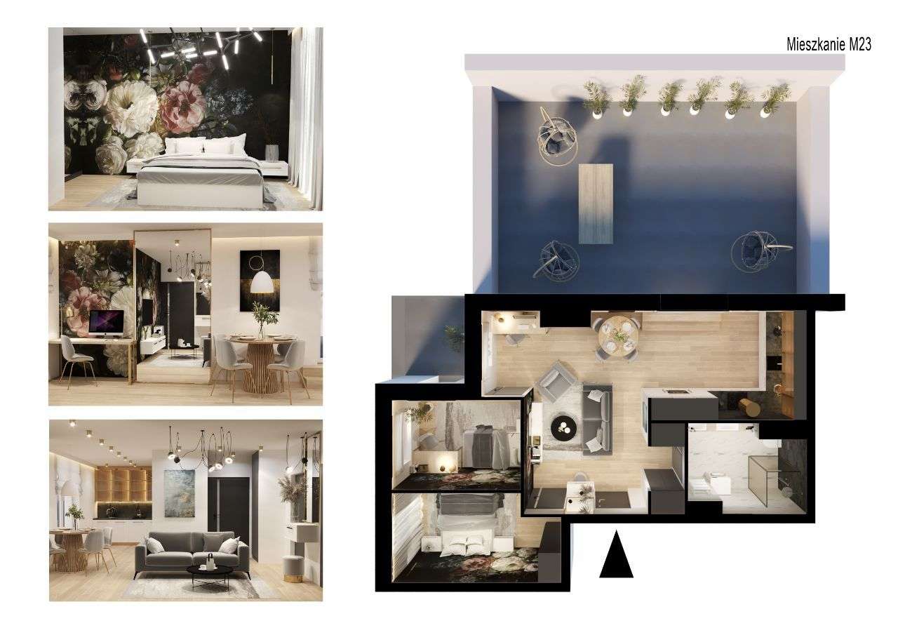 Zielone Tarasy Botanik ** PRZEDSPRZEDAŻ - Pełny obrazek: 2/8