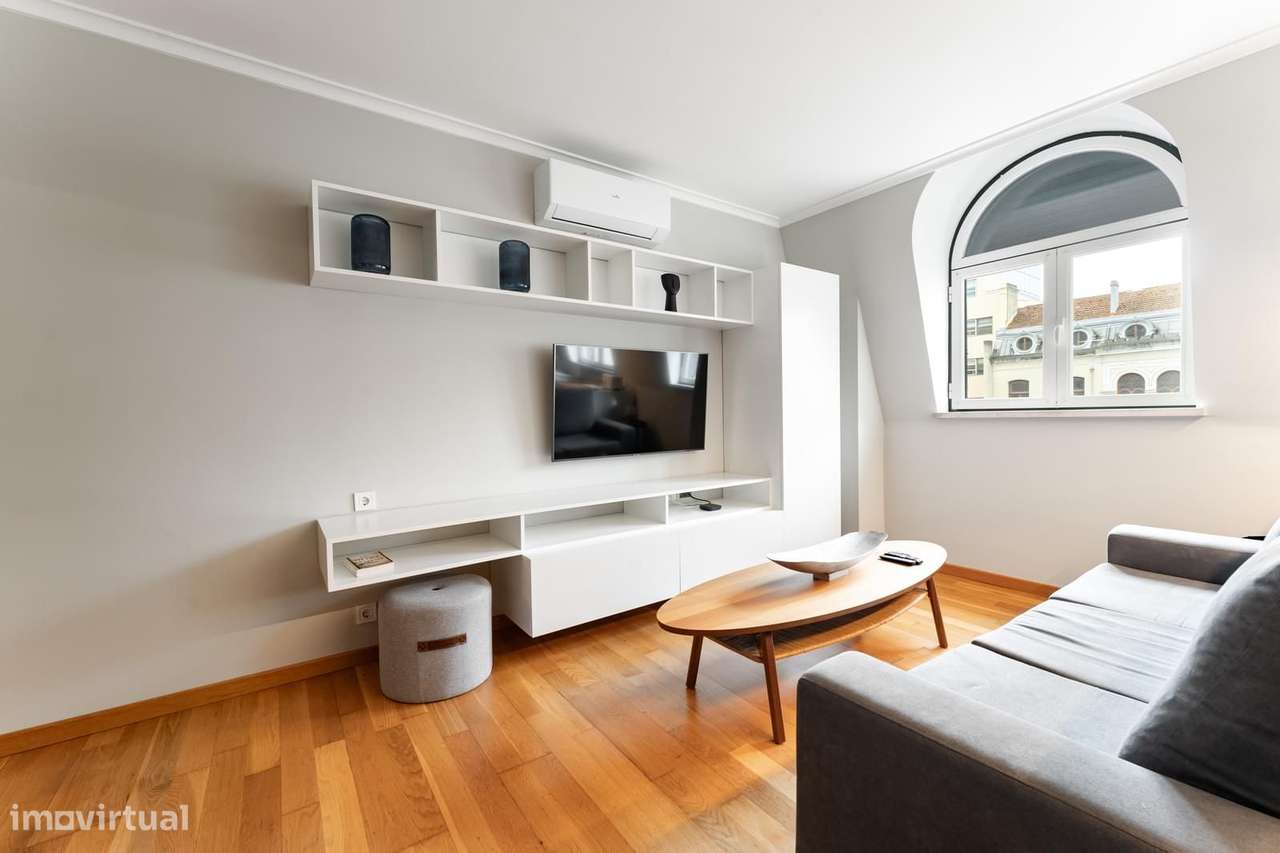 Apartamento T1 com estacionamento, Avenida da Liberdade, Lisboa - Grande imagem: 2/13