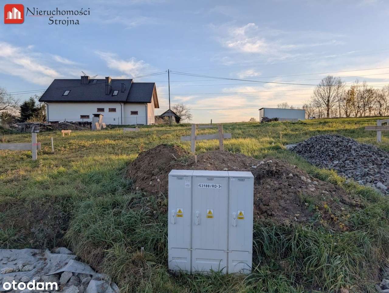 Działka 10,5a z pozwoleniem na budowę Bliźniaka-10