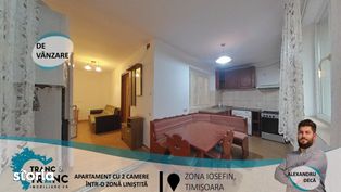 Apartament cu 2 camere într-o zonă liniștită în Iosefin(ID: 27984)