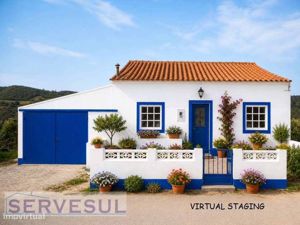 Casa Terrea Geminada Para Restaurar Com 2 Quartos Terreno De 2880M