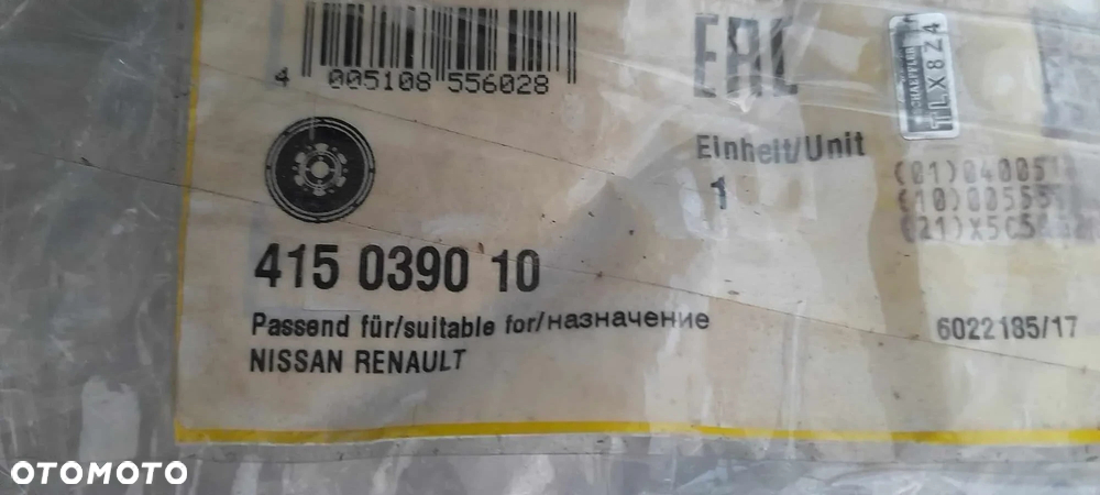 Koło zamachowe dwumasowe  NISSAN QASHQAI I, X-TRAIL, X-TRAIL II; RENAULT ESPACE IV, GRAND SCENIC II, KOLEOS I, LAGUNA, LAGUNA II, LAGUNA III, LATITUDE, MEGANE II 2.0D 08.05- - 4