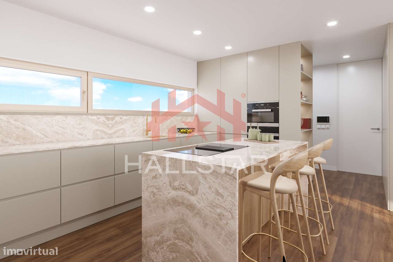 Apartamento T2 / Em Construção / Garagem para 2 Carros / Marrazes-11