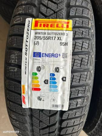 vând 4 anvelope 205/55/17 Pirelli de iarnă noi - 2