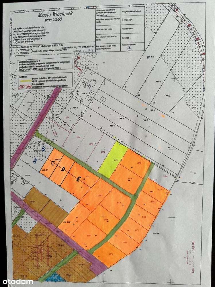 Działka budowlana, 1204 m2, Włocławek Michelin - Pełny obrazek: 3/20