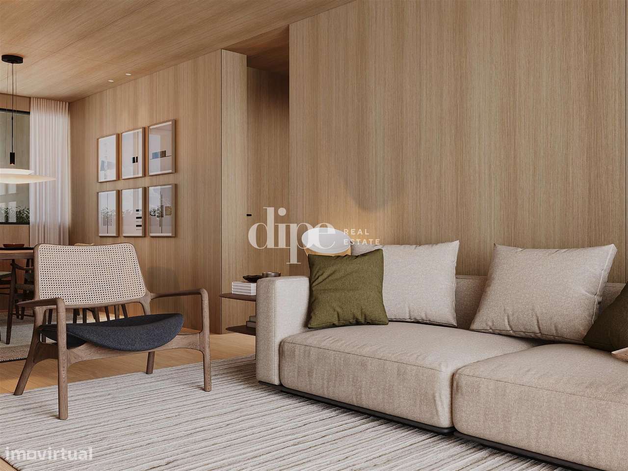 Apartamento T1 novo inserido no condomínio privado em Guimarães-5
