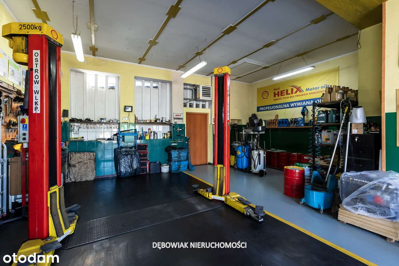 Zakład mechaniki samochodowej wraz z wyposażeniem-1