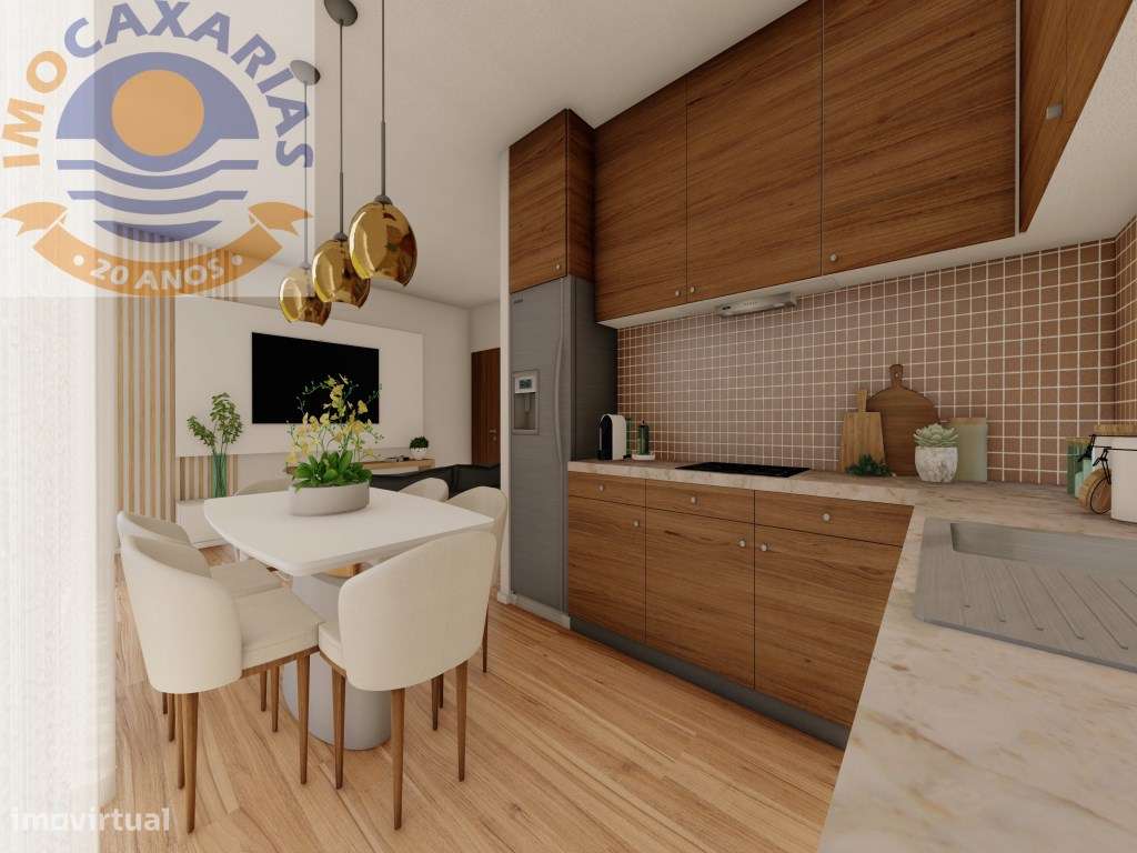 Apartamento T2 NOVO com Terraço e Garagem em Caxarias-14