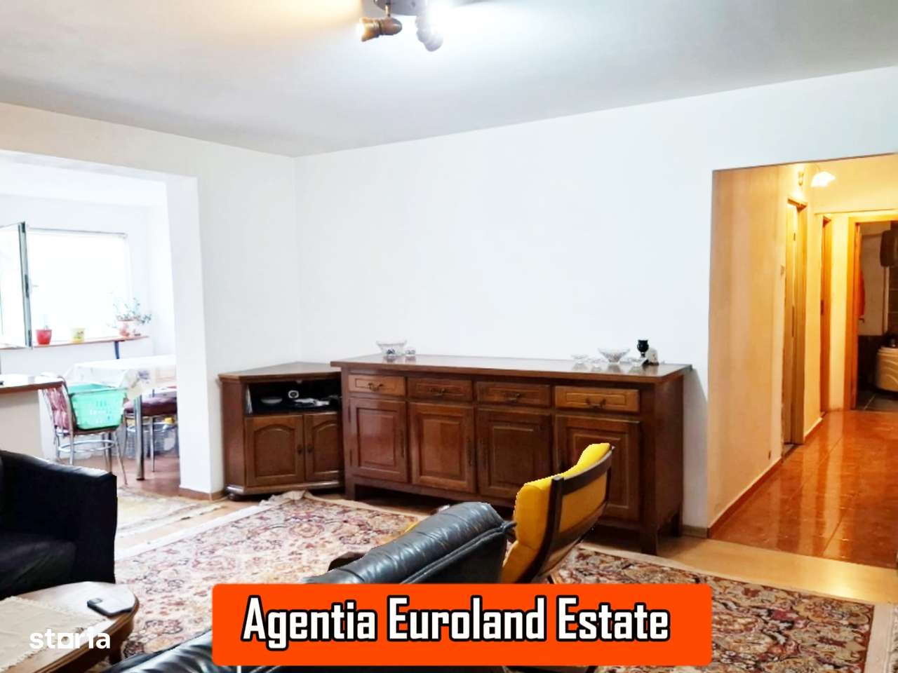 apartament 3 camere , parter cu balcon, mobilat - Imagine principală: 2/6