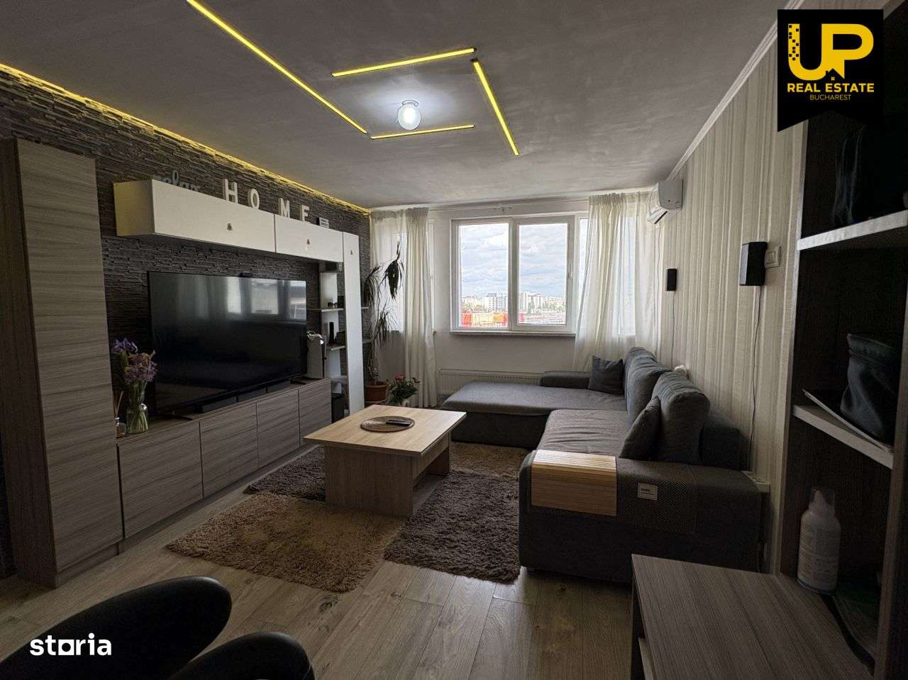 Apartament 3 camere Titan 74 mp renovat bloc anvelopat