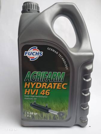 Olej FUCHS AGRIFARM HYDRATEC HVI 46 - olej hydrauliczny 5 litrów - 1