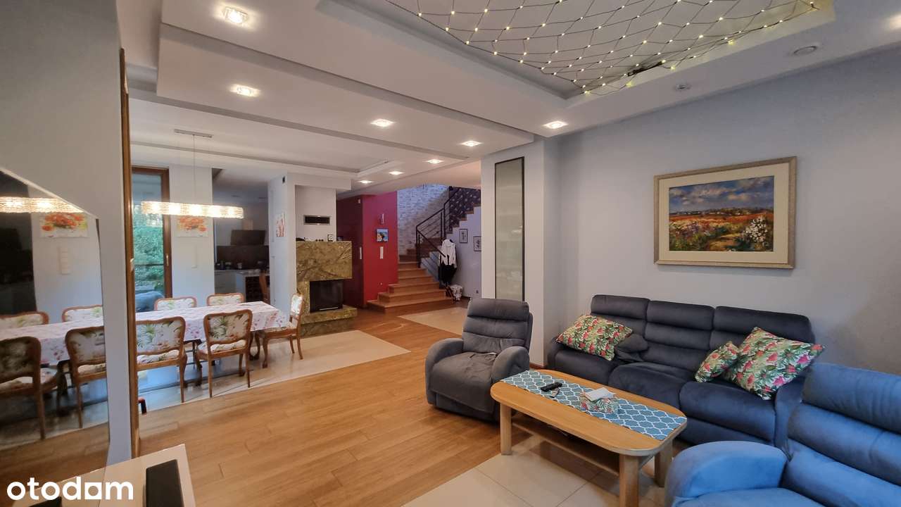 Komfortowy dom 295m2 z garażem, 5 pokoi, las+ogród, fotowoltaika 15kW - Pełny obrazek: 4/20