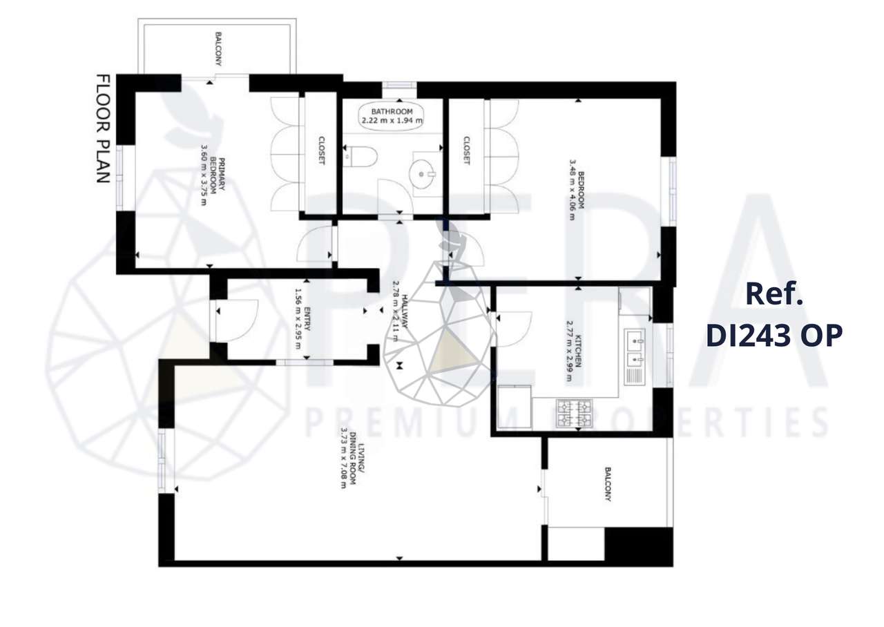 Apartamento com 2 Quartos em Condomínio com Piscina e Campo de Ténis - - Grande imagem: 5/47