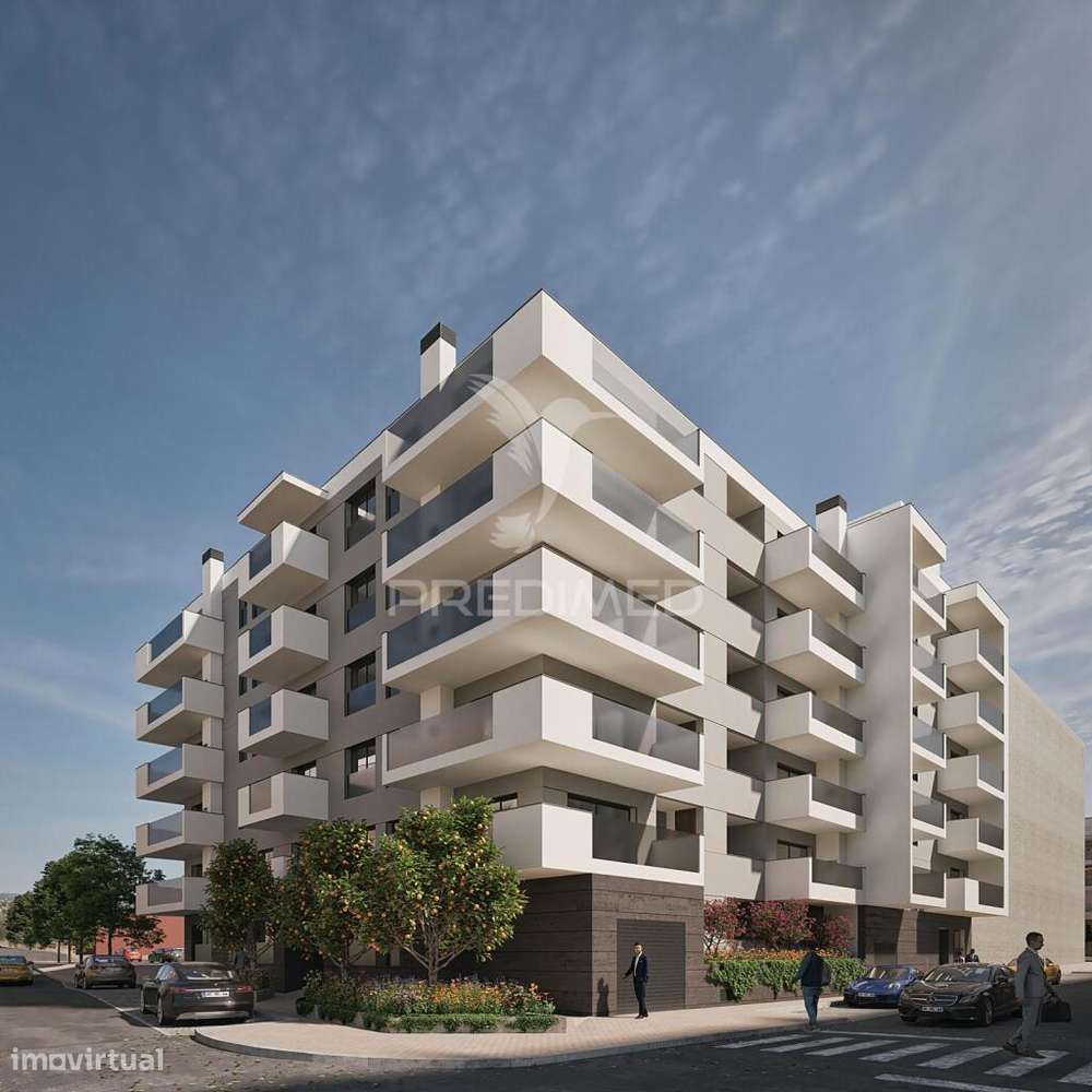 Apartamento T0+1 em Construção a 800m da praia - Grande imagem: 5/13