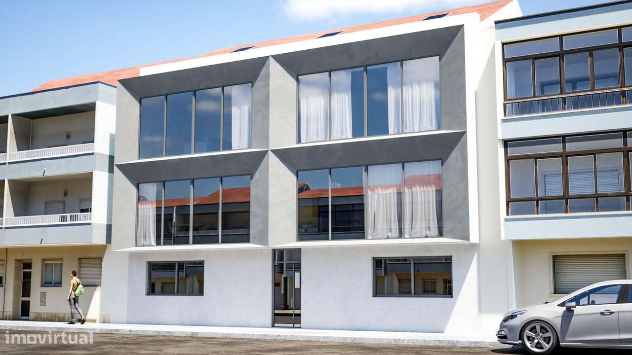 Apartamento novo T2 com quintal!-12