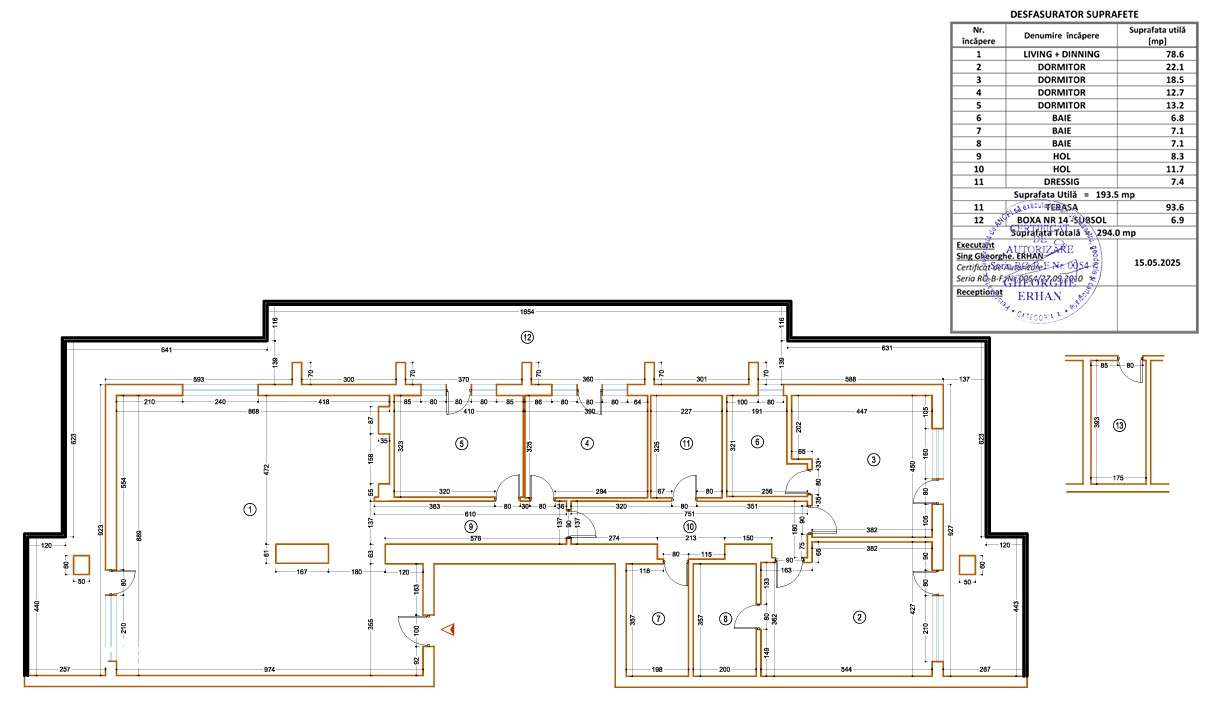 Penthouse Herastrau lux 5 camere , parc, casa inteligenta-18