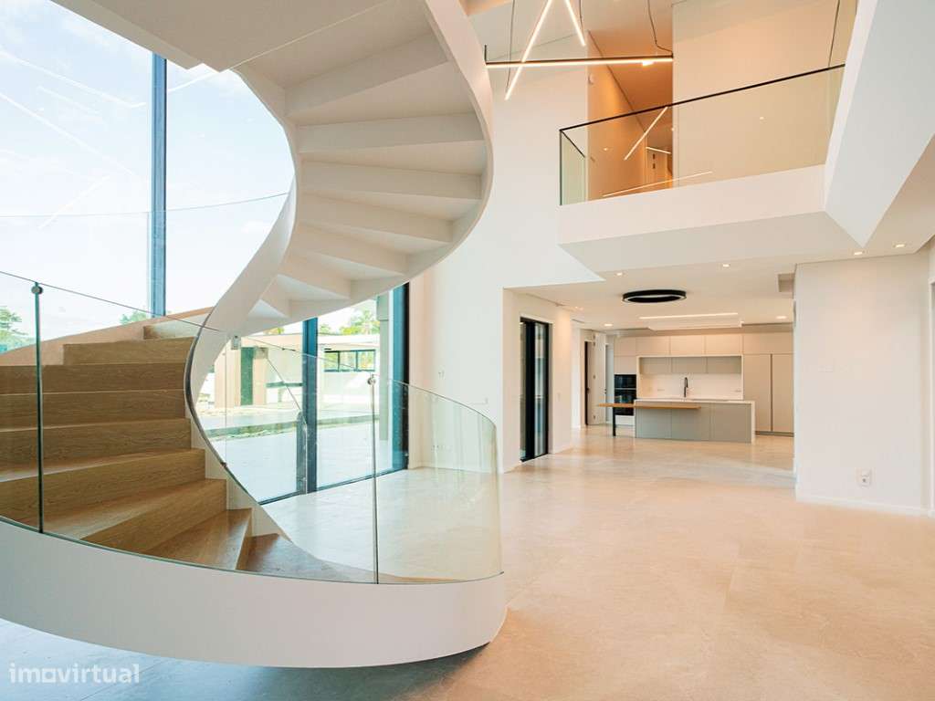 Moradia Nova V7 em Verdizela com 496m2 e 5.000m2 de terreno - Grande imagem: 5/47