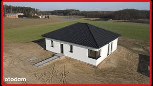 Wolnostojący 106m² pompa ciepła głębinowa, pasywny