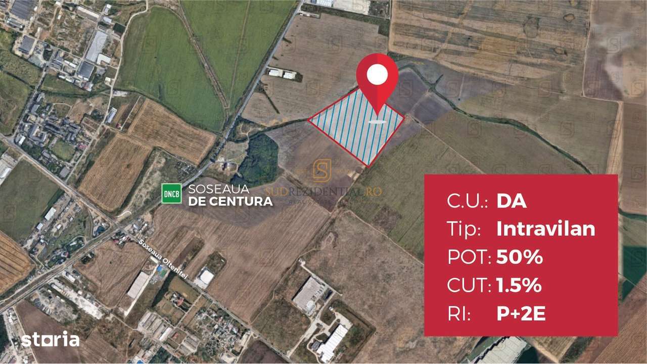 Teren 95000 mp langa depozitele Jumbo – Acces rapid la centura si A0-1