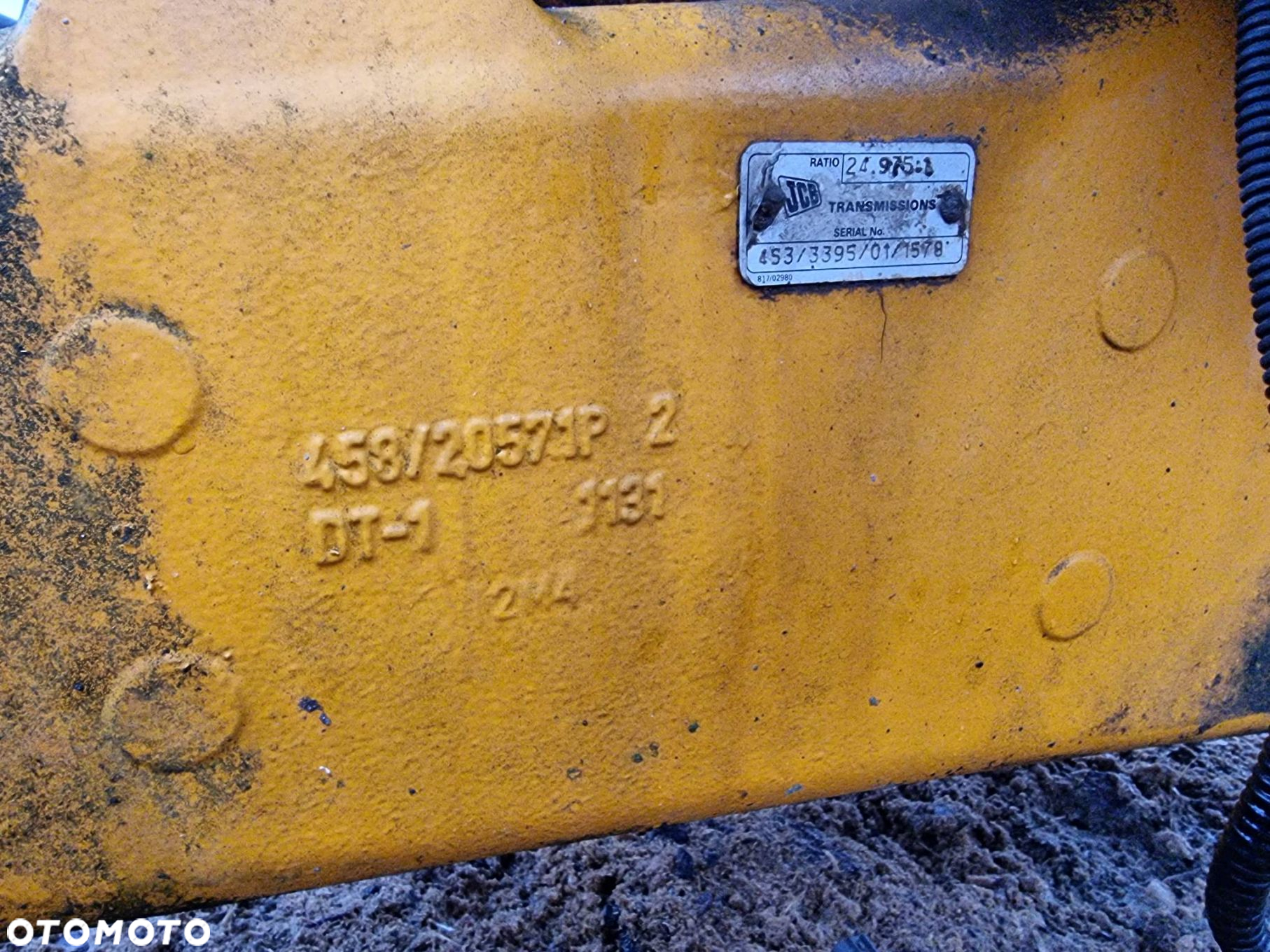 MOST TYŁ ŁADOWARKA JCB 535-125 - 2