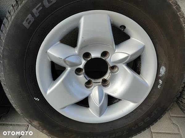 KOŁA OPONY LETNIE FELGI ALUMINIOWE 16 NISSAN TERRANO II 6x139.7 7J ET25 - 6