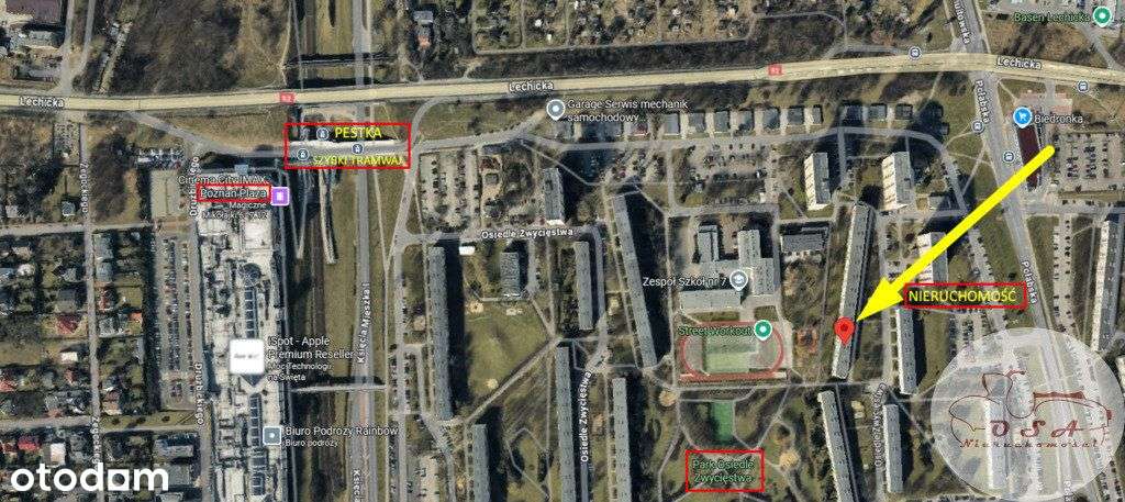 4 pokoje! 64,9 m2 parter os. Zwycięstwa-11