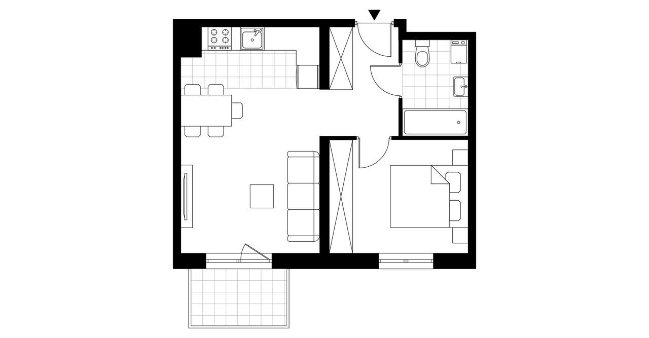 Montano | mieszkanie 2-pok. | B4/1/21 - Pełny obrazek: 4/9