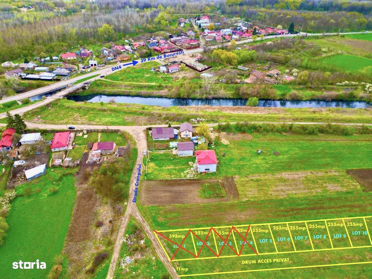 SUPEROCAZIE! Loturi casa, lângă vile, Budești, 25min București - Imagine principală: 2/3