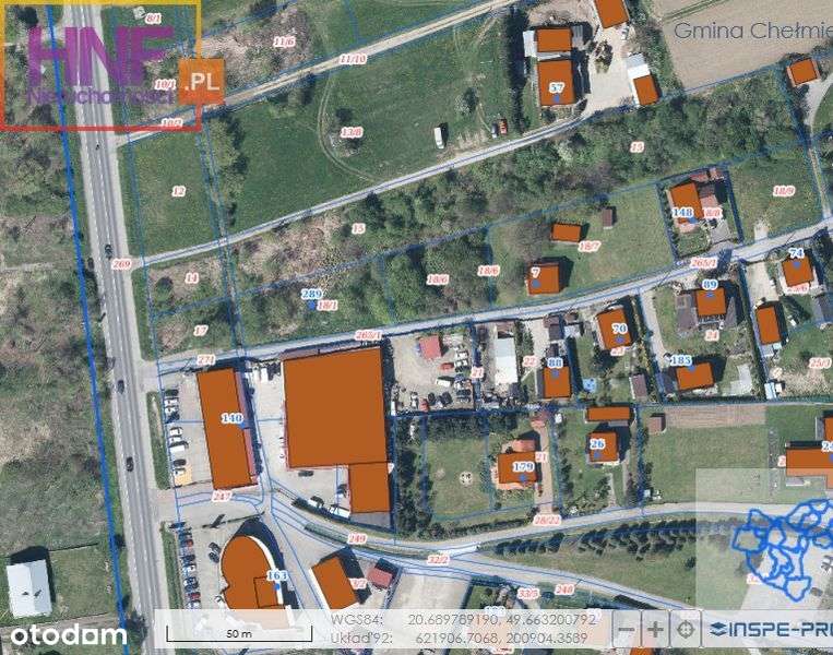 Działka do wynajęcia 25ar przy Dk75 w Wielopolu - Pełny obrazek: 2/18