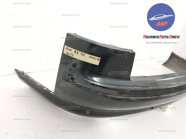 Bara spate Audi A8 4E cu senzori an 2003-2008 - originala in stare buna - 3