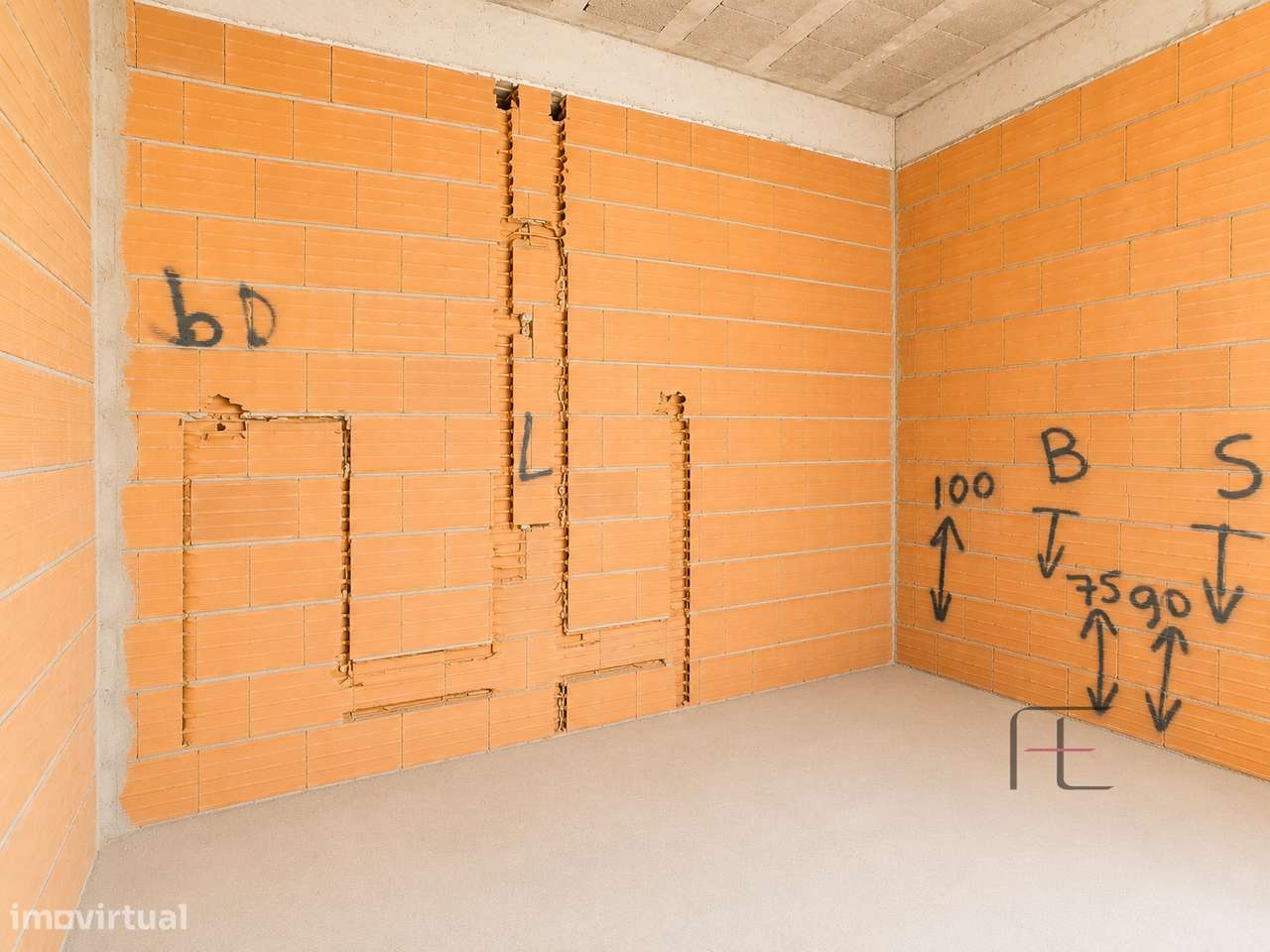 Apartamento T1 com Varanda, condomínio fechado, Arcozelo-6