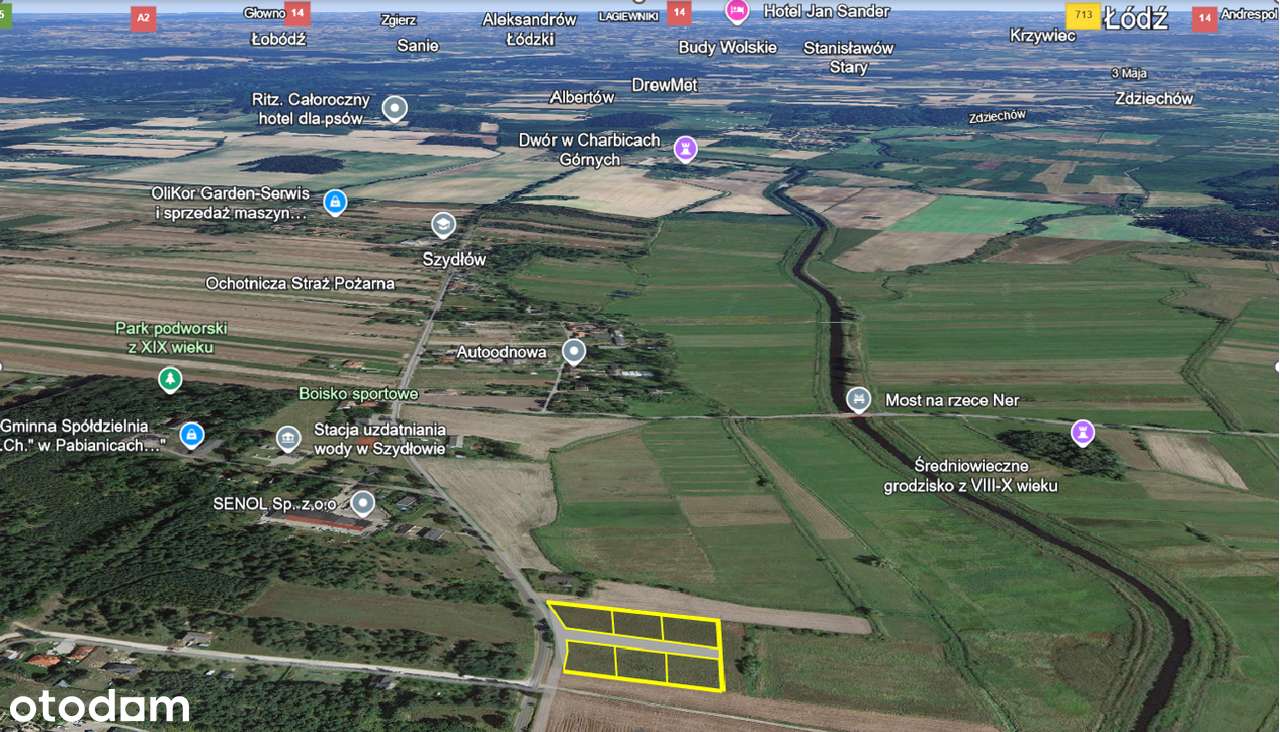 Działka budowlana 1358 lub 1774m² w MPZP; las, rzeka, prąd, woda-8