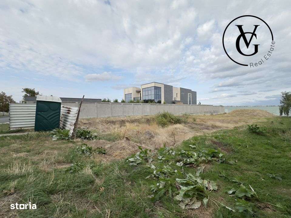 Teren constructii frontal  la lac -1784 mp -Ovidiu - Imagine principală: 5/8