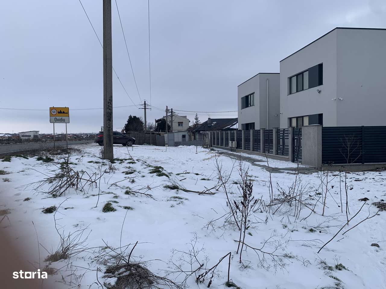 Ovidiu-Varianta-Teren intravilan 500 mp utilități preț .68.000 euro-0