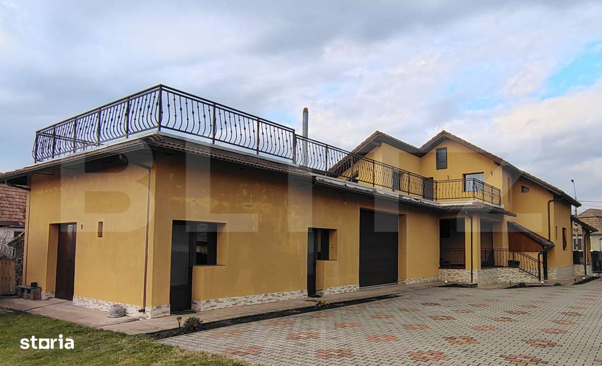 Casa individuala deosebita 7 camere, 350 mp utili, 1900 mp teren, Miha - Imagine principală: 3/19