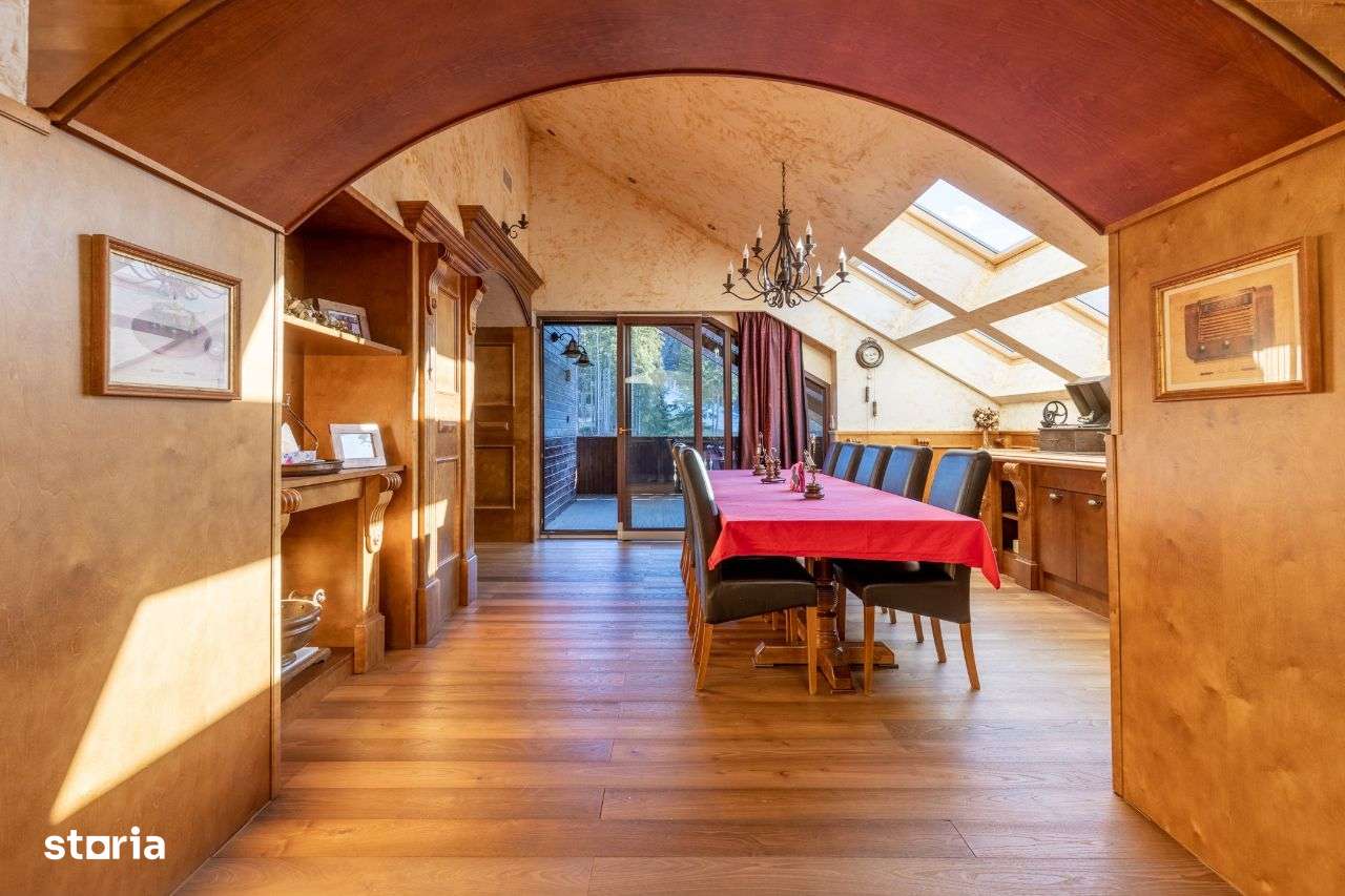 Penthouse spectaculos la baza partiei Clabucet , Predeal, Brasov-13