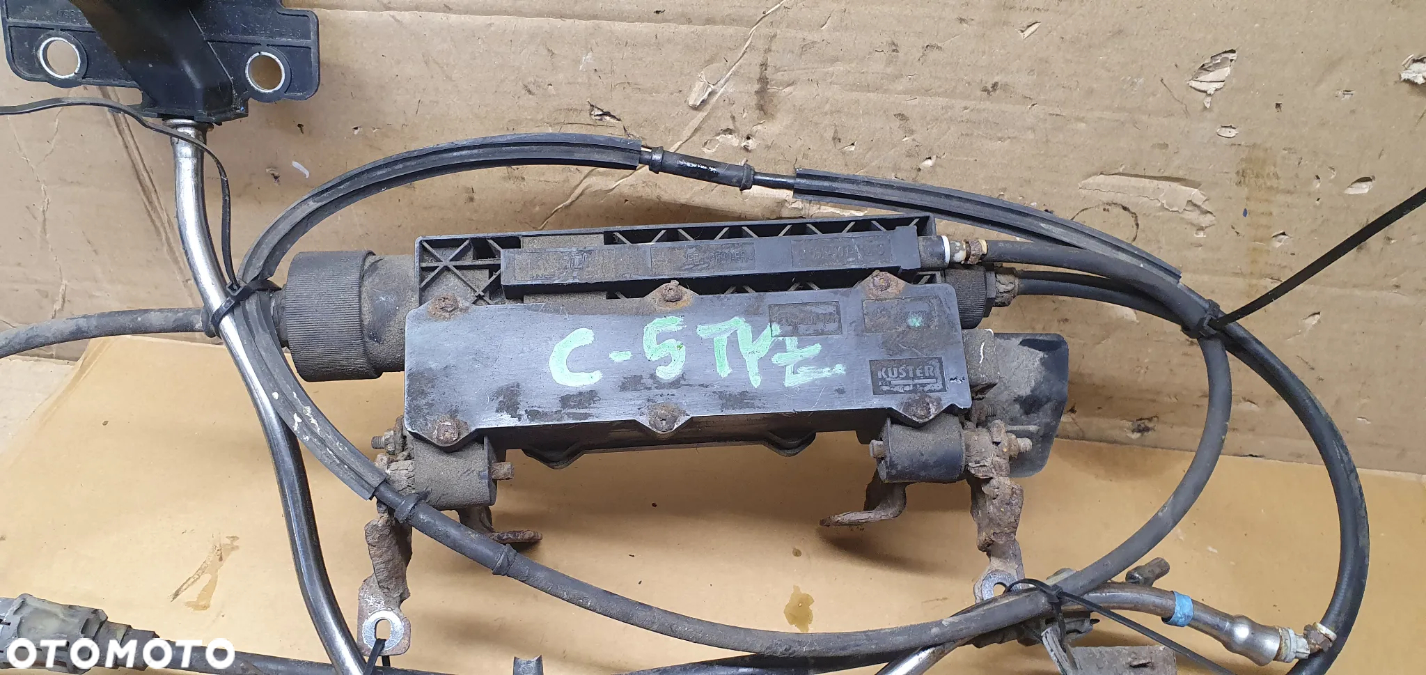 Mechanizm hamulca ręcznego elektryczny Citroen C5 III 9687473180 - 3