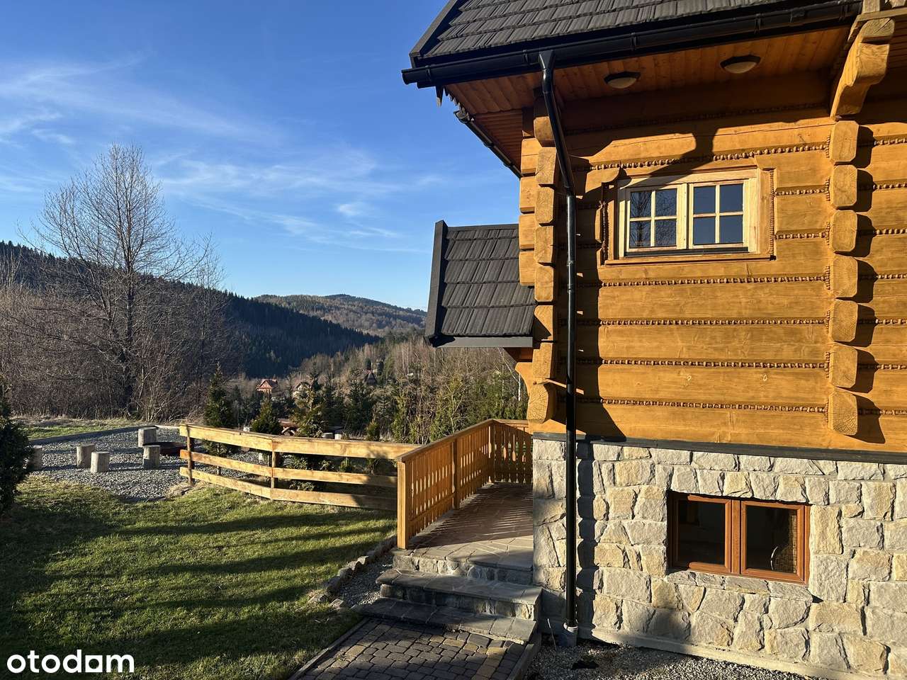 Na Sprzedaż, Dom z bala, mszony z widokiem, Zawoja-16