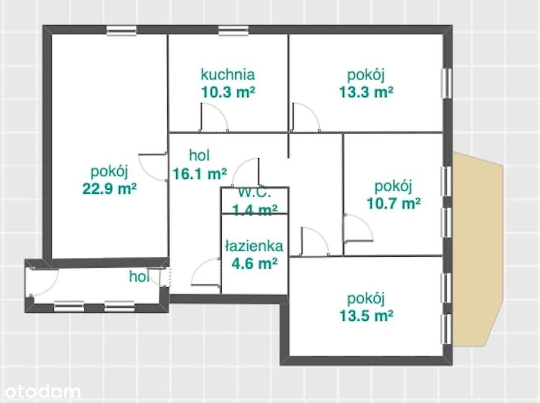 4 pokoje| Rozkład | Centrum/ blisko Sky Tower-9