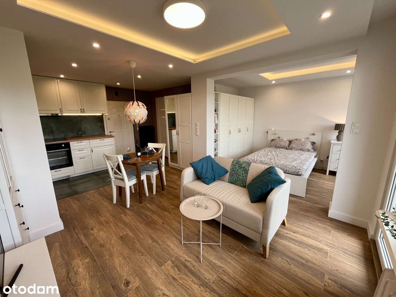 Na Święta :) Mieszkanie 33 m2 Wysoki standard Styl skandynawski Balkon-15