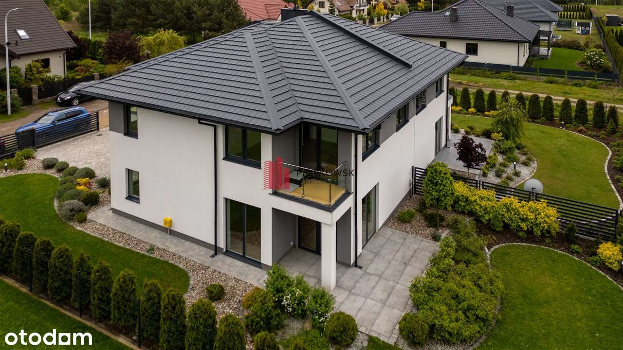Nowoczesny dom w zabudowie bliźniaczej w Cekanowi-11