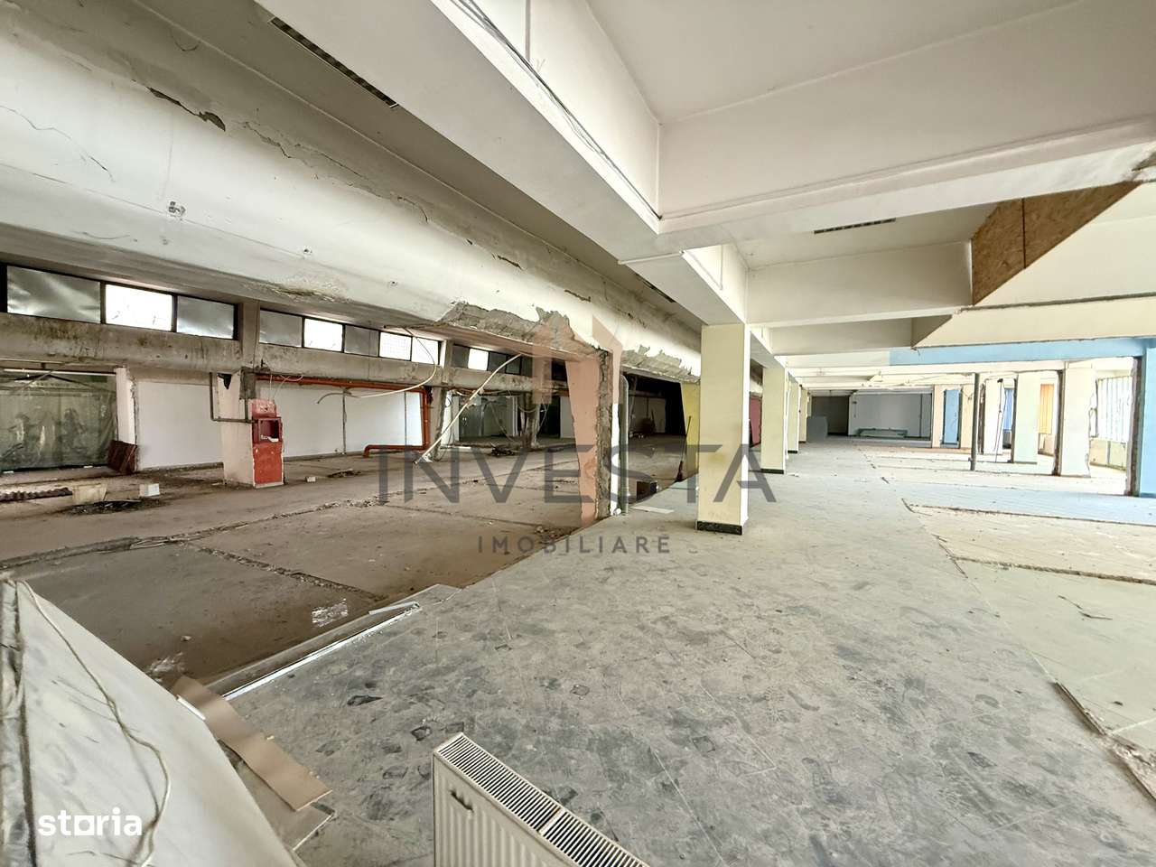 Spatiu generos 1050 mp open space, etaj 2,nefinisat, zona 21 Decembrie - Imagine principală: 5/8