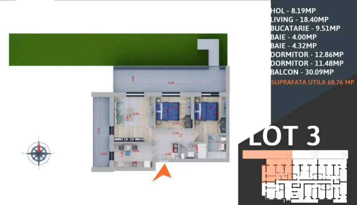 Spatiu cat sa ai Doi Brazi si ZERO Regrete - Imagine principală: 5/7