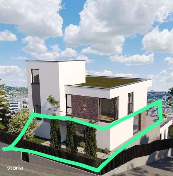 Apartament Grigorescu cu view spre oras 120 mp util - Imagine principală: 4/5