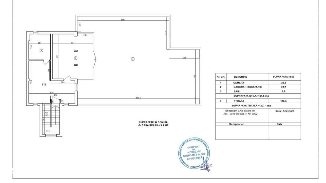 Otopeni, Libertatii, garsoniera bloc boutique-10