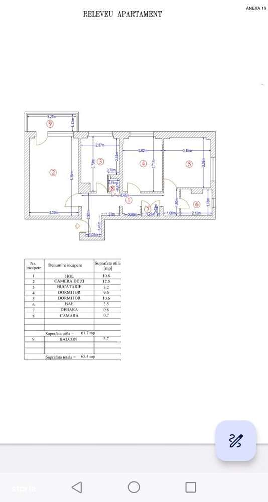 Vanzare-3-camere - decomandat - bl 1978 - Dr Taberei-Frigocom-78000E - Imagine principală: 3/12