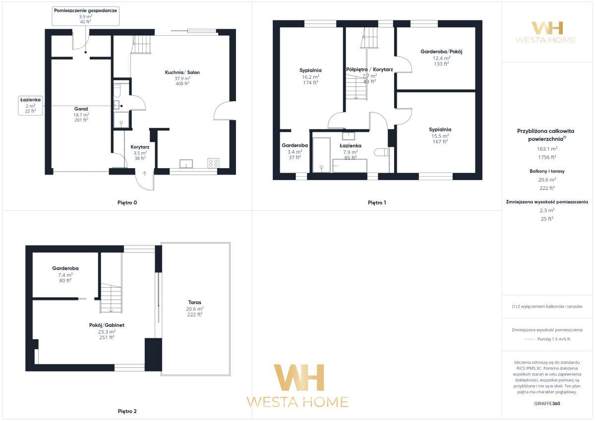 Bliźniak Premium - zamknięte osiedle, 163m2, 5 pok-18