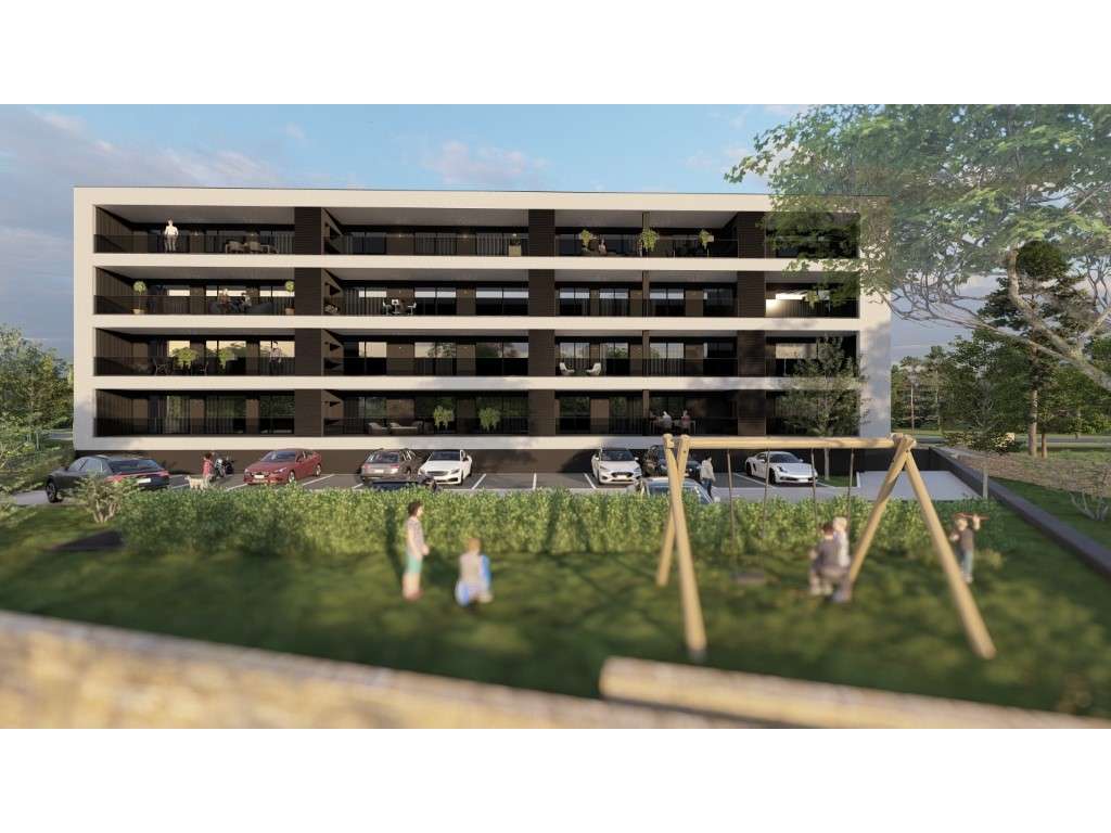 Apartamento T1 novo no Empreendimento Cagide-6